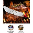 thumbnail image 2 of Multi-Purpose BBQ Tool Kit 3 Spatulas, 1 Chopper Scraper, 2 Bottles for Blackstone Grill and Griddle,Flat Top Grill Camping and Tailgating, 6 Piece, 2 of 5