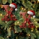 thumbnail image 3 of Adornos Navideños con Monograma Acrílico de 26 Letras y Gorro de Papá Noel | Adornos Colgantes 2D para Árbol de Navidad | Decoración Navideña para El Hogar | Adornos Navideños Multiusos para Chimenea, 3 of 5