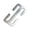 D, variant on Multipurpose Connector Rings Diving Hardware D Shape Buckles Stainless Steel D Rings Webbing Belts Buckles Easy to Install