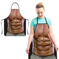 thumbnail image 3 of Apron Kitchen Funny Creative Cooking Grilling Baking Party Apron Gift For Men, 3 of 3