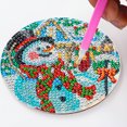 thumbnail image 4 of Cuadros Decorativos Almohadilla de aislamiento de taza de Navidad 5D DIY 6 unidsset Wdftyju  almohadilla de taza de agua antideslizante de acrílico de madera con estante de diamantes de imitac, 4 of 6
