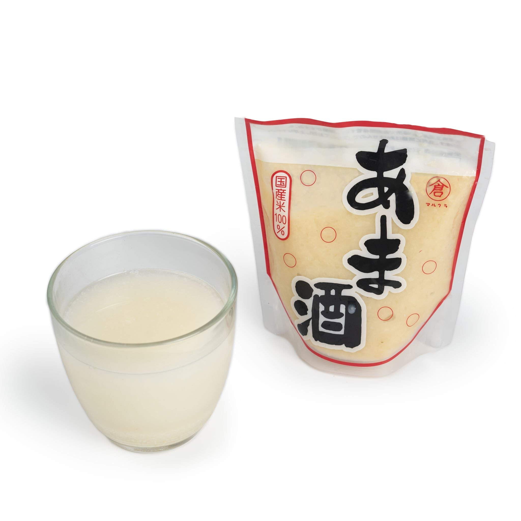 Marukura Rice Koji Amazake Non-Alcohol Fermented Rice Drink, 8.81 oz