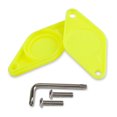 thumbnail image 2 of Eigraketly Soporte Universal para botella de agua de bicicleta de carretera, reemplazo de soporte antipérdida, accesorio para rastreador de ciclismo, negro Ciclismo Amarillo Eigraketly OD024988-04, 2 of 6