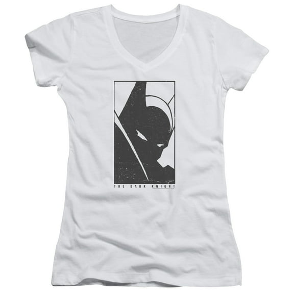 Batman An Icon Junior Women's T-Shirt V-Neck-White