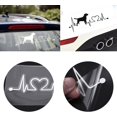 thumbnail image 2 of Car Stickers, Labrador Retriever Heartbeat Love Stickers Car Styling Decoration Accessories, 2 of 5