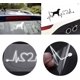 thumbnail image 2 of Pegatinas para coche, Labrador Retriever Heartbeat Love Stickers Accesorios de decoración de estilo de coche TUNC Sencillez, 2 of 5
