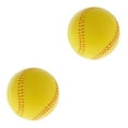 thumbnail image 3 of Guardoinrt Practice Baseball Training Ball Sport Team Softball Game Elastic Match Yellow 9cm 2Set, 3 of 6