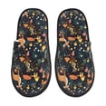 thumbnail image 2 of KLL Forest Elf Slippers for Women Men House Slip on Indoor Outdoor Bedroom Furry Fleece Lined Ladies Comfy Anti-Skid Rubber Hard Sole-Medium, 2 of 8