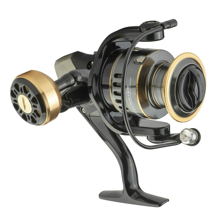 All-Metal Spinning Fishing Reel Fixed Spool Reel Fishing Tackle (he-7000), Multicolor