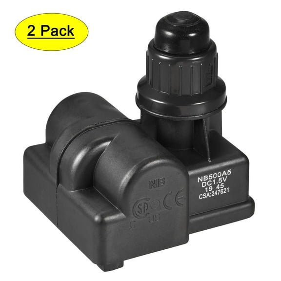 Uxcell 5 Outlet Plastic Push Button Gas Grill Spark Generator Replacement 2 Pack