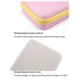 thumbnail image 1 of Portable Zipper Closure Guitar Pick Storage Bag Waterproof Plectrum Carrying Case Large Organizer Carrying Case Musical Instrument Pink Full Mesh, 1 of 9