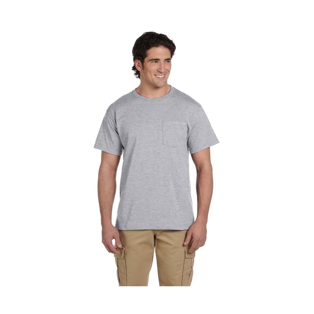 Jerzees Men's Heavyweight Left Chest Pocket T-Shirt, Style 29P
