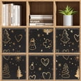 thumbnail image 4 of Collapsible Oxford Fabric Storage Cubes with Handles, Large Mid Foldable Oxford Cloth Bins Set of 2/6, Closet Organizers for Shelves Clothes Home Kitchen Toy - Line Heart Christmas, 4 of 7