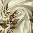 thumbnail image 2 of Ambesonne Botanical Valance & Curtain 3 Pcs Set, Rustic Autumnal Bouquet, 55"x36", Caramel Cinnamon Khaki, 2 of 7