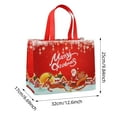 thumbnail image 2 of uhnmki Large Storage for Holiday Organizer with Drawstring Closure Reusable Santa Sack for Lights Wreaths Wrapping and Festive, 2 of 5