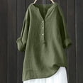 thumbnail image 2 of Womens Cotton Linen Tank Tops V Neck Casual Cami Sleeveless Blouses Summer Basic Tank Shirt S-XXXL, 2 of 6
