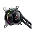 thumbnail image 4 of ASUS ROG Ryuo 120 - Processor liquid cooling system - (for: LGA1156, LGA1366, LGA1155, LGA2011, LGA1150, LGA2011-3, LGA1151, AM4, LGA2066, TR4) - aluminum with copper base - 120 mm, 4 of 7
