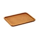 thumbnail image 5 of Bandeja de bambú para servir bocadillos Bandeja rectangular para té y bebidas Bandeja para té Bandeja para mesa de café Bandeja para fiestas Comedor Marrón, 5 of 8