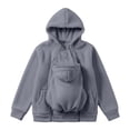 thumbnail image 2 of Stralyhd Cat Dog Pouch Hoodie for Women Oversized Soft Dog Pouch Sweatshirt Fleece Pet Care Hoodie Hooded Animal Holder Pullover with Pet Pocket, 2 of 3