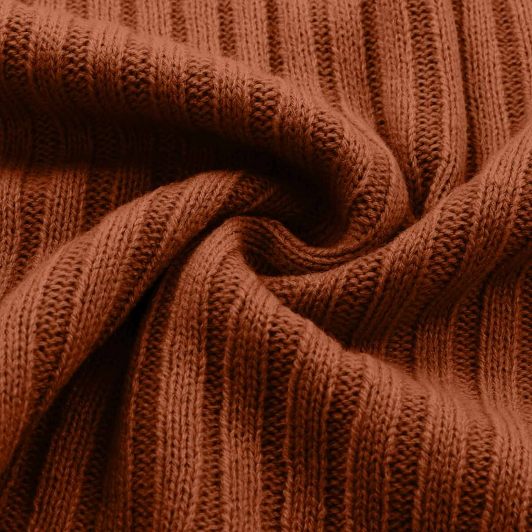 Women's cognac top colored sweater