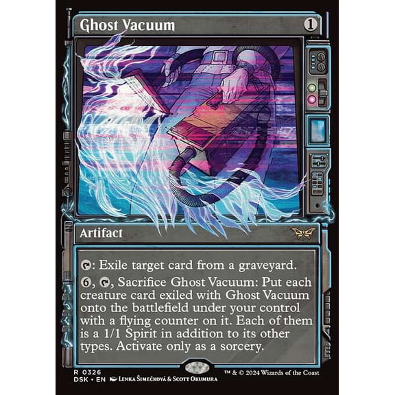 MtG Duskmourn: House of Horror Rare Ghost Vacuum (Showcase) #326