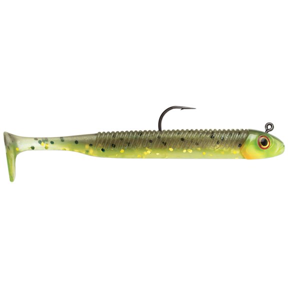 Storm 360GT Searchbait Minnow 5.5" 1/4 oz Hot Olive 1 Rigged/2 Bodies