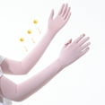 thumbnail image 4 of Caywon Thin Long Sleeve Uv Protection Gloves Women,Breathable Touchscreen Sun Protection Driving Gloves for Women Full Finger Arm Sleeve Long UV Sun Protection Gloves, 4 of 9
