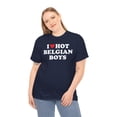 thumbnail image 4 of Belgian Belgium Boys Wife Girlfriend Husband Boyfriend Shirt Gifts Tshirt, 4 of 5