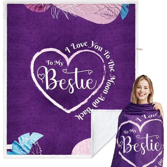 Best Friend Gifts, Gifts for Friend, Best Friend Birthday Gifts, Bestie Blanket, Friend Gifts for Women
