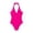Hot Pink, variant on Lovskoo Women's One Piece Swimsuits Sleeveless Hanging Neck Strap Backless Swimsuit Hot Pink-XL