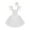 White, variant on IEFIEL Big & Little Girls Ballerina Tutu Mesh Dress Camisole Skirted Leotard with Headdress Ballet Outfit Set,Sizes 3-14