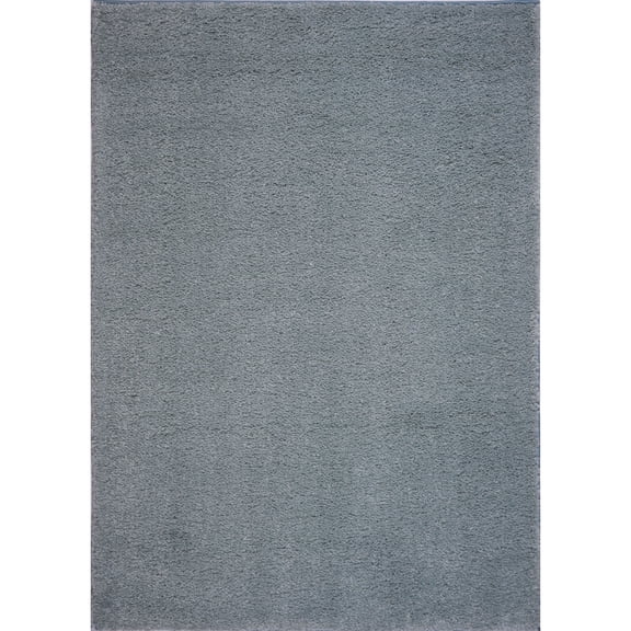 LaDole Rugs  Candy Plush Shag Area Rug Aqua Green 6'5" x 9'5" (200cm x 290cm) 6' x 9' Living Room, Bedroom, Patio