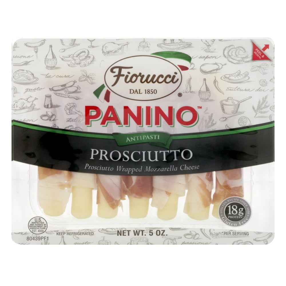 Fiorucci 5 oz. Prosciutto & Mozzarella Panino - Walmart.com - Walmart.com