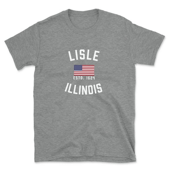 Lisle Illinois Patriot Men's Cotton T-Shirt