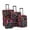 Beach, variant on Rockland Luggage Jungle 4 Piece Softside Expandable Luggage Set F125