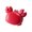Red, variant on 4-in-1 Multi-Functional Crab Bottle Opener Magnetic Cartoon Box Opener with Refrigerator Cute Magnet Scissors Utility Knife