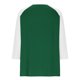 thumbnail image 5 of Cowsor Girl's Casual 3/4 Sleeve T Shirts Button V Neck Tunic Blouses Color Block Basic Tee Tops Loose Fit Summer Shirt, 5 of 6