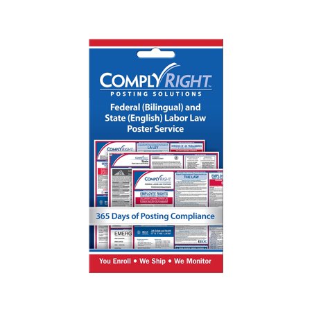 ComplyRight Federal and State Labor Law Service Card Bilingual (CRPS02)
