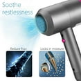 thumbnail image 5 of Kugachren 2000W Powerful Negative Ionic Hair Dryer with Diffuser and 3 Detachable Nozzles, Gray Stainless Steel Professional Blow Dryer for Fast Drying and Frizz Control, 5 of 9