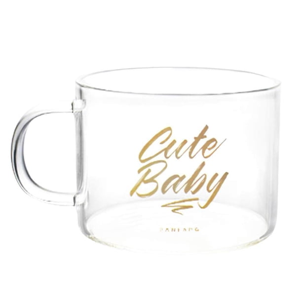 Matsuzay Vaso de vidrio Carta resistente a altas temperaturas Taza de agua Exquisita taza de bebida fría Gran capacidad Taza de bebida extra fría Barra de herramientas No.7 Matsuzay HA027142-07