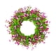 thumbnail image 3 of Corona de flores artificiales, corona de primavera, decorativa, guirnalda Floral, adorno colgante para ventana, puerta delantera, vacaciones, fiesta, 3 of 8