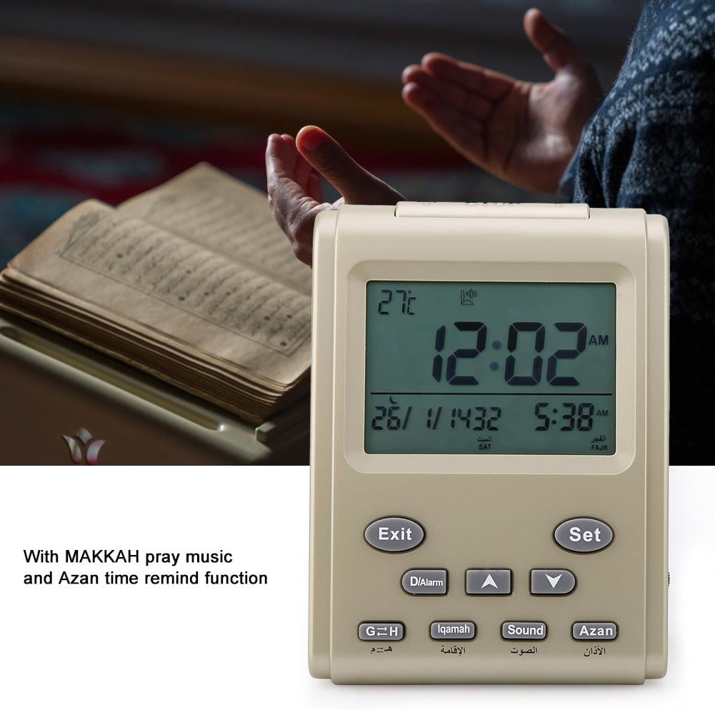 Buy ANGGREK Digital Islamic Clock , Islamic Alarm Clock,New Digital