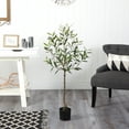 thumbnail image 3 of Nearly Natural 4' Olive Artificial Tree, 3 of 4