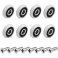 thumbnail image 1 of Correderas para puertas de ducha personalizadas con tornillos cromados para cubierta de filtro de aire, que ofrecen un diseño elegante y resistencia a la corrosión, ideales para baños y duchas, 1 of 5