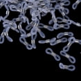 thumbnail image 1 of 50 Pcs Non-Slip Gold Silver Spring Silicone Ring Adjustable Resin End Connector Glasses Chain Link Glasses Fix End String DIY Accessories (A-02, White K Spring + White Silicone), 1 of 8