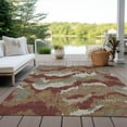 thumbnail image 6 of Addison Rugs Chantille Indoor/Outdoor Transitional Abstract Paprika Washable Rectangle Rug, 8' x 10', 6 of 6