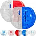 thumbnail image 2 of Vevor 2X1.5MCQPPQ000001V0 5 ft. 1.5 m Diameter Inflatable Bumper Ball, Red & Blue - 2 Piece, 2 of 12