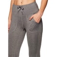 thumbnail image 4 of Reebok Womens Momentum Capri Compression Athletic Pants, Grey, Medium, 4 of 5