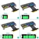 thumbnail image 5 of Tarjeta Elevadora M.2 M-Key NVME SSD A PCIe X4 Cable de Extensión con Ventilador de Refrigeración RGB LED Almohadilla Magnética para 2230-2280 NVME SSD B, 5 of 5