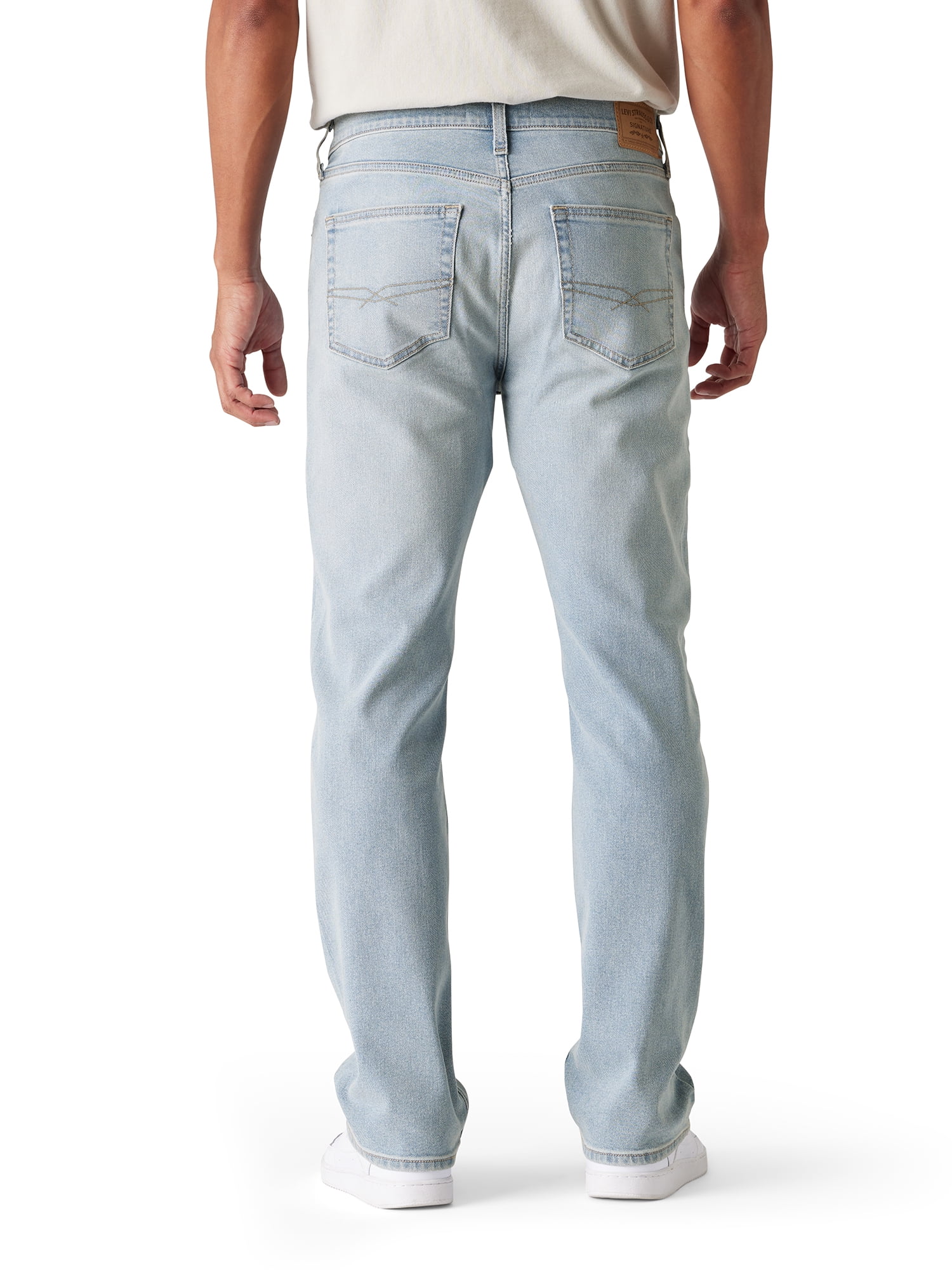 Levi Strauss Signature Men's and Big and Tall Straight Fit Jeans